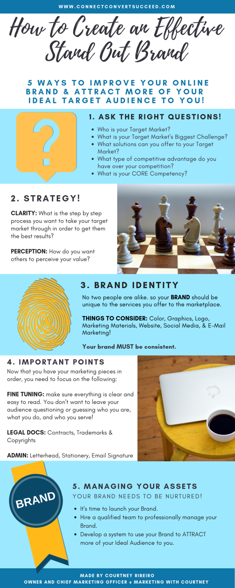 [Infographic] How To Create An Effective Stand Out Brand